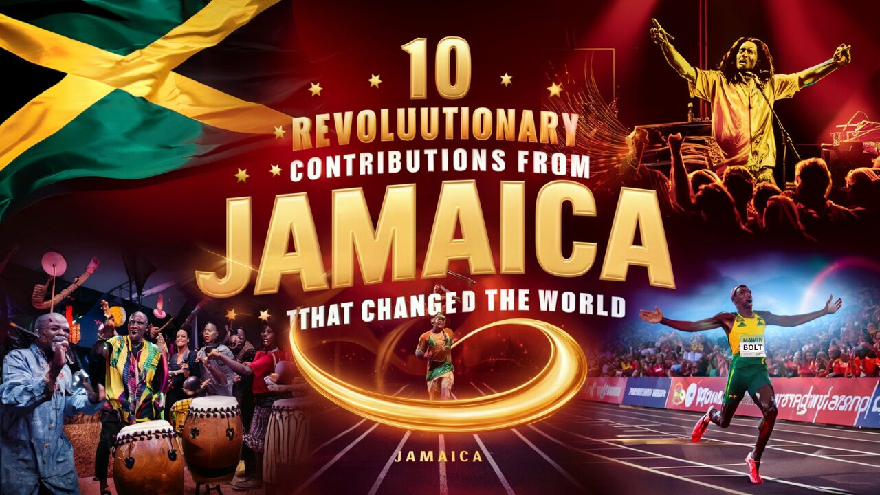 10 Revolutionary Contributions from JAMAICA, "THAT CHANGED THE WORLD"