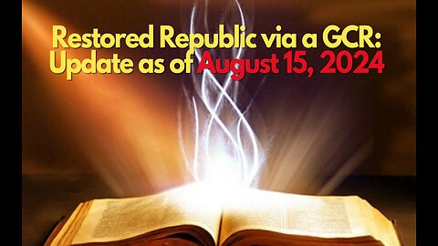 Nick Fleming RVGCR Intel Update August 15, 2024