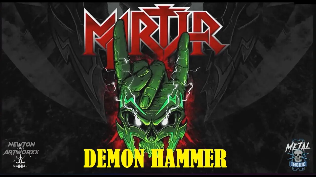 Martyr - "Demon Hammer" Pt78 Records - Official Lyric Video