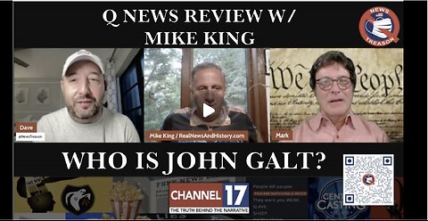 NEWS TREASON W/ Q NEWS REVIEW W/ MIKE KING. COG EVIDENCE. MORE DROPS FROM TRUMP, WW2 & MORE. JGANON