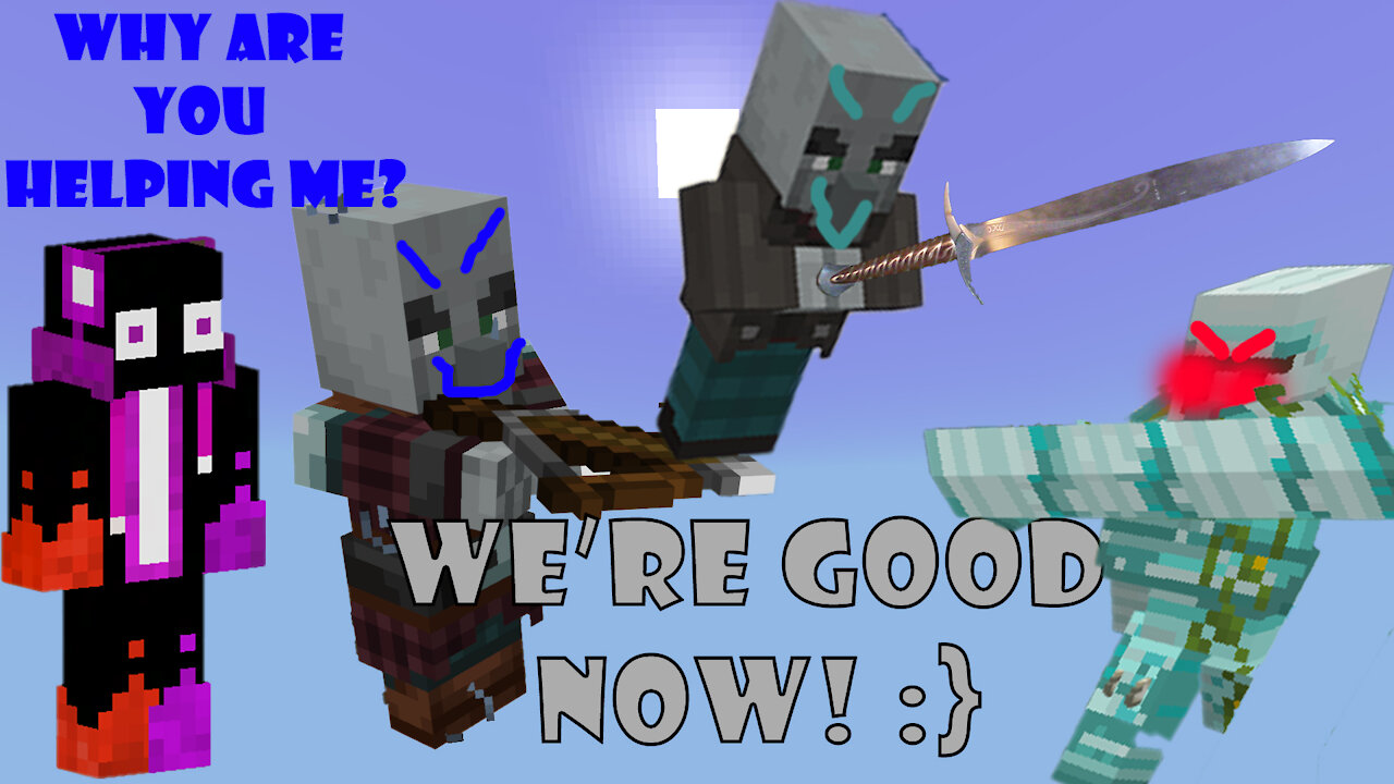 If illagers were friendly