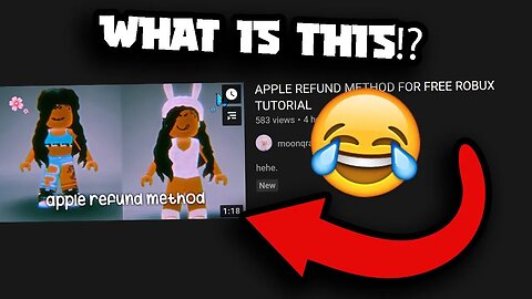 ROBLOX PLAYERS NEED TO BE STOPPED 😂 (REFUND METHOD)