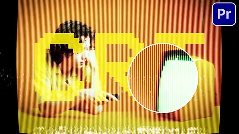 How to Create a CRT TV/VHS Effect! - Adobe Premiere Pro CC Tutorial