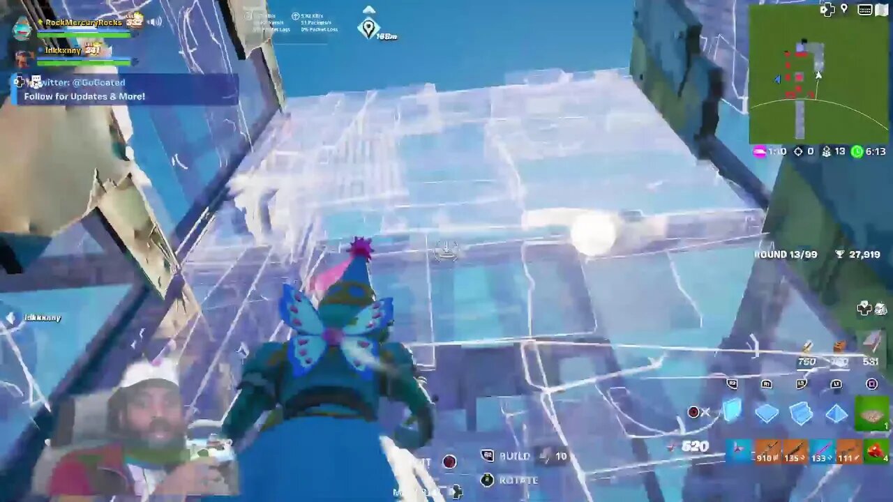 Fortnite with Rock Mercury