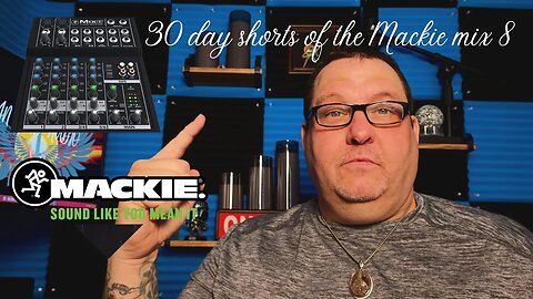 30 day , 60 second videos on the Mackie Mix 8 simple to advanced operations