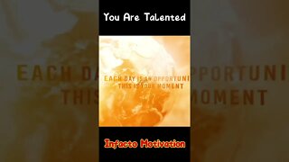 You are Talented #shorts #youtubeshorts #Infacto_Motivation