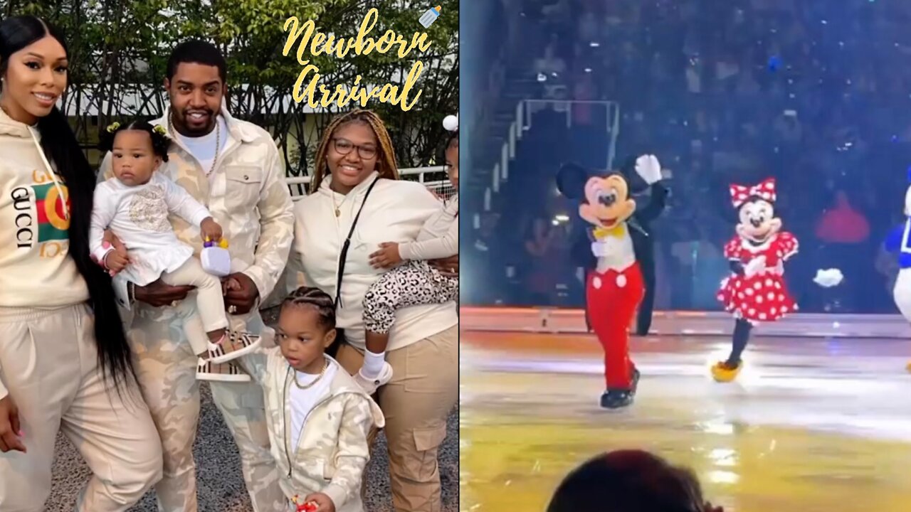 Scrappy & Bambi Take The Kids To Disney On Ice To Celebrate Son Breland's 4th B-Day! 🎉