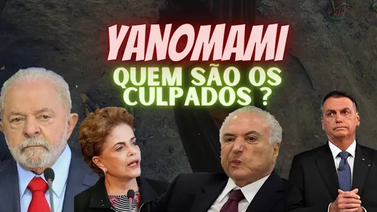 URGENTE: Yanomami quem são os culpados por essa crise?