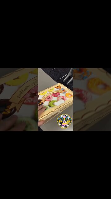 Cop's Lucky Donut Encounter: A Sweet Omen for a Great Day! #donuts #goodday #police #funny #shorts