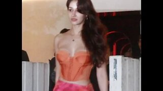 Disha Patani Spotted At Akina Restaurant In Bandra