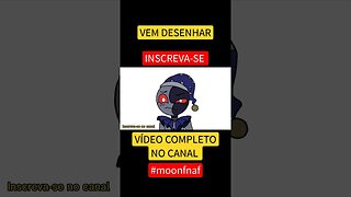 COMO DESENHAR MOON FNAF FÁCIL #desenho #shorts #desenhofacil #desenholivre
