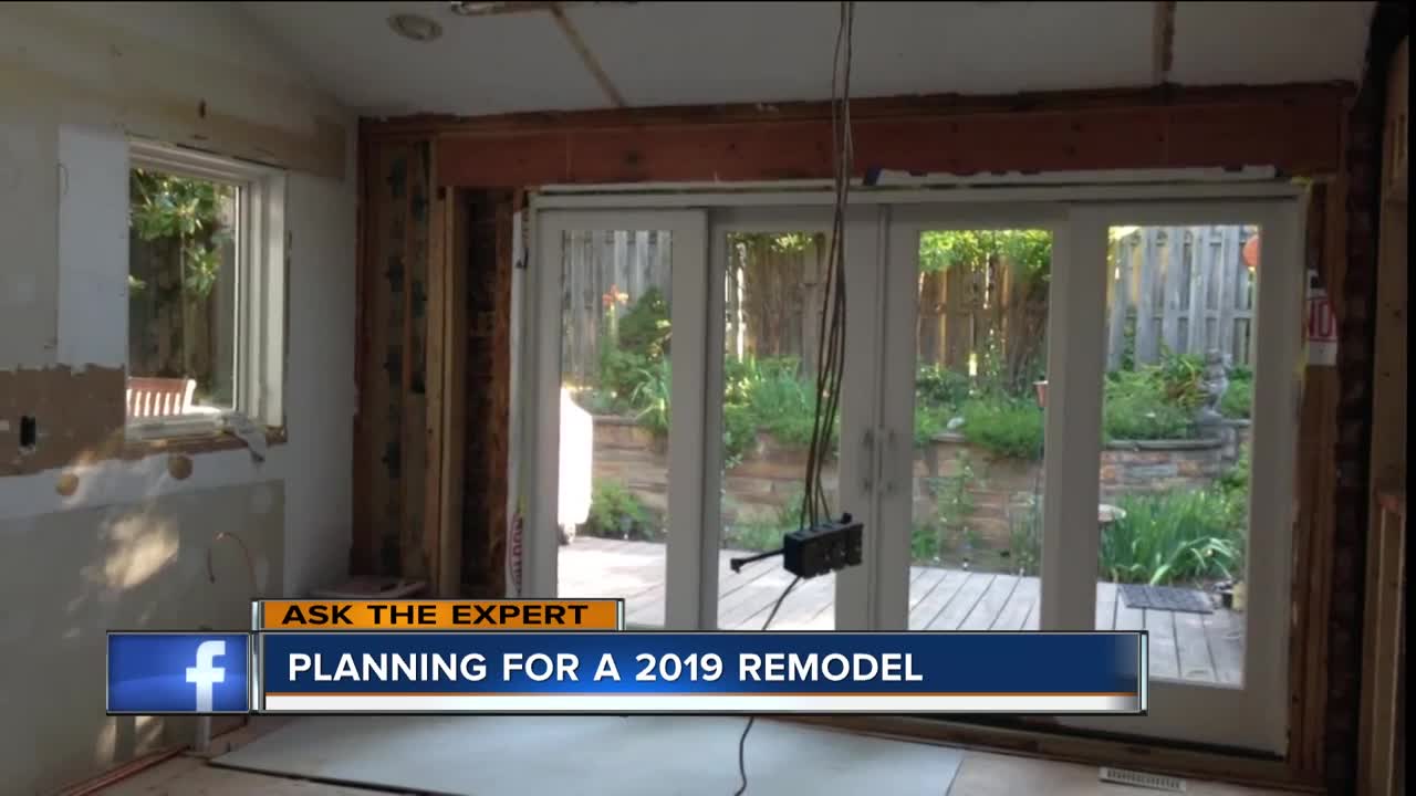 Ask the Expert: Planning for a 2019 remodel