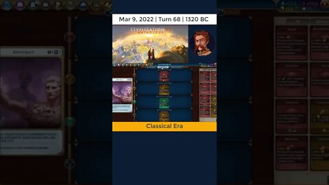 #oneturnadaychallenge #civ6 – Turn 68 - ANTANANARIVO DEFEATED! #shorts