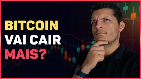 BITCOIN CAI FORTE E ESTACIONA EM SUPORTES