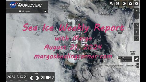 Sea Ice Weekly Report with Margo (Aug. 21, 2024)