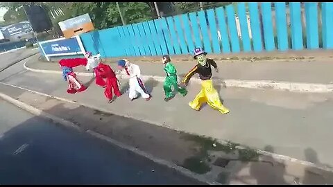 BONECOS DA CARRETA DA ALEGRIA, DANÇANDO FOFÃO, CHAVES, PATATI E O MÁSKARA, LIKE @valdeir641