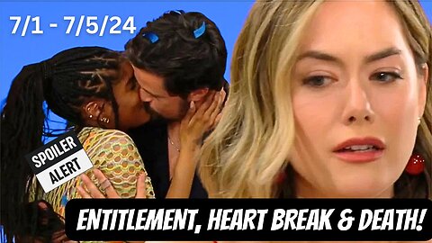 SPOILERS FOR THE BOLD AND THE BEAUTIFUL — WEEK OF JULY 1ST — JULY 5TH 2024: Confrontations & A Death