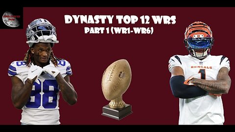 Top 12 Dynasty Wide Receiver Rankings pt. 1