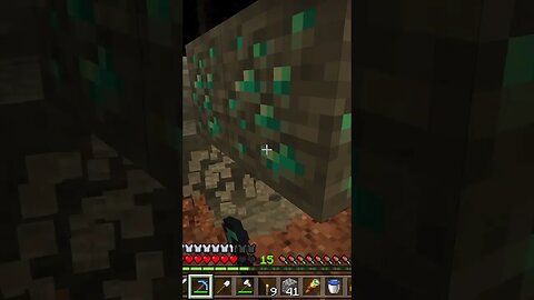 Learning how to Mine Diamonds| Minecraft #shorts
