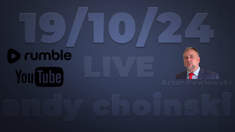 🔴 LIVE 19/10/24 | PASTOR ARTUR PAWŁOWSKI W PÓŁNOCNEJ KAROLINIE