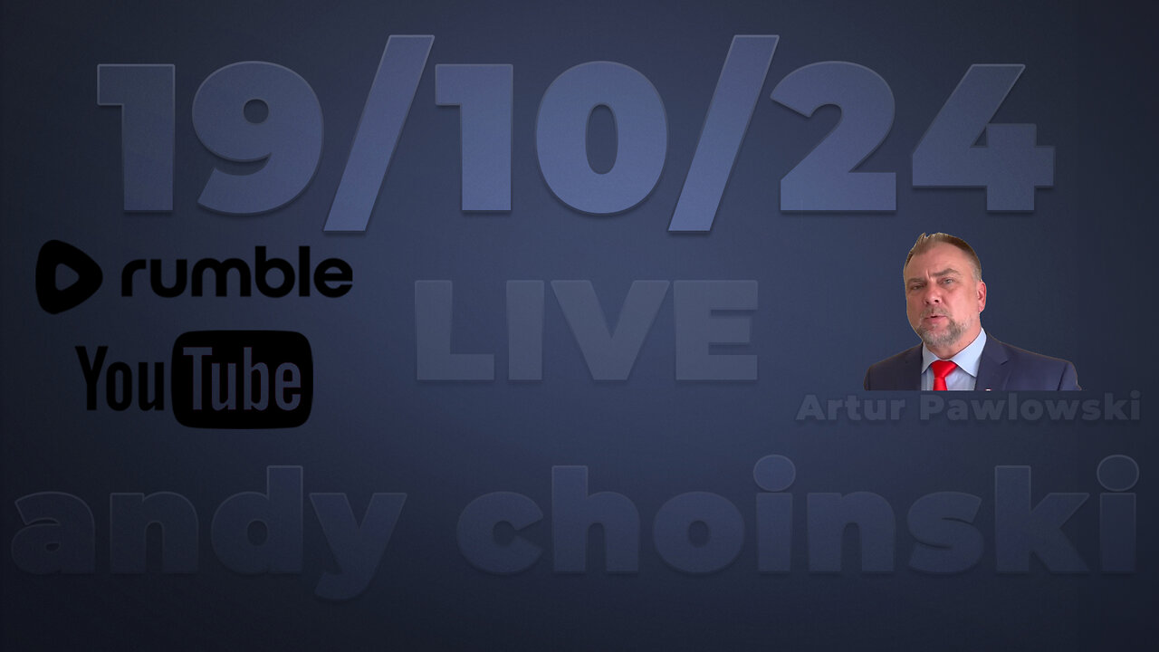 🔴 LIVE 19/10/24 | PASTOR ARTUR PAWŁOWSKI W PÓŁNOCNEJ KAROLINIE