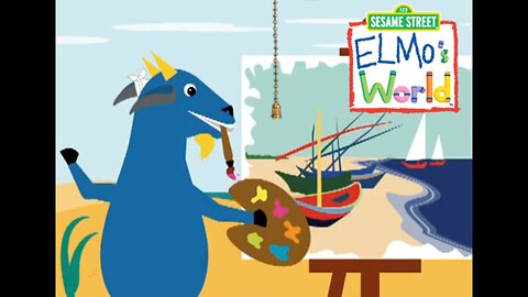 Elmo's World: Fishing Boats On The Beach.