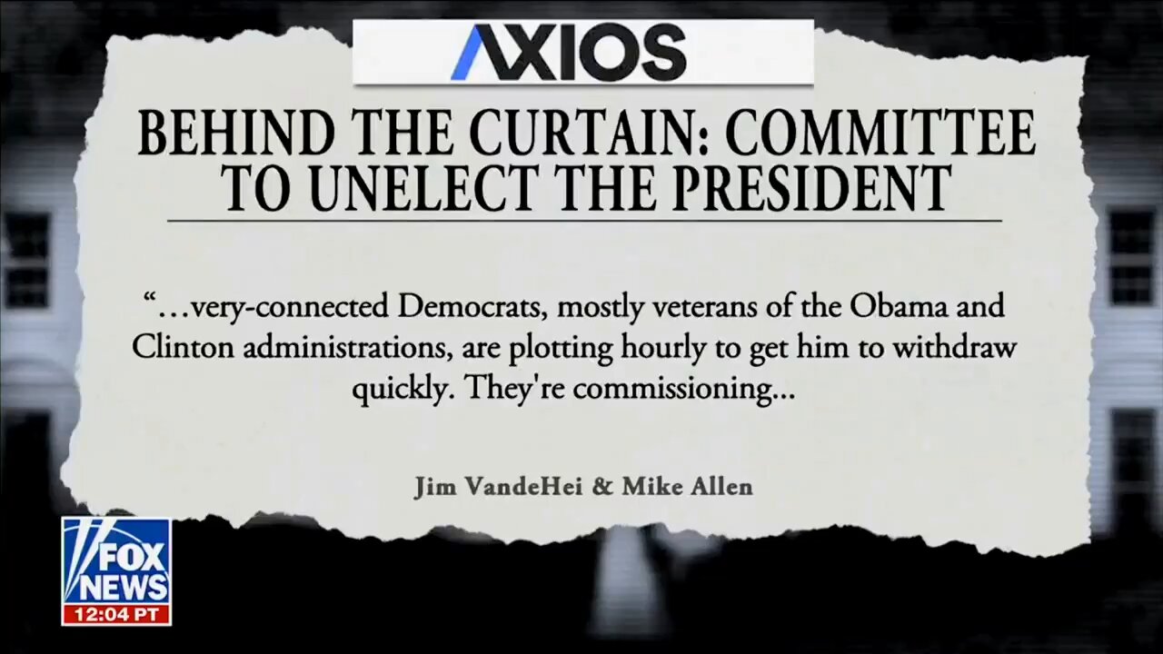 Clay Travis talks Biden's Refusal to Leave the Race