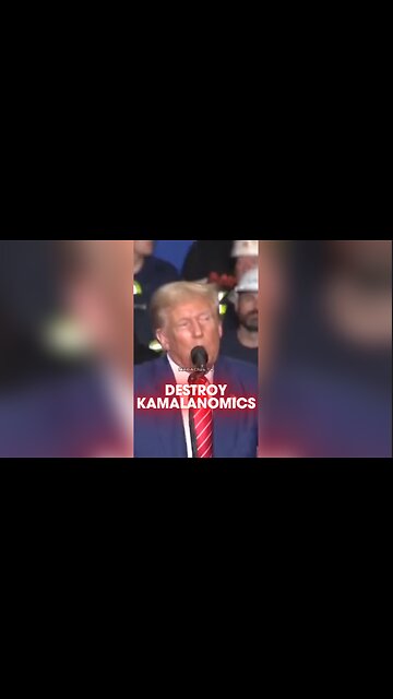 Trump Promises To Reverse Biden-Kamalanomics - 8/30/24