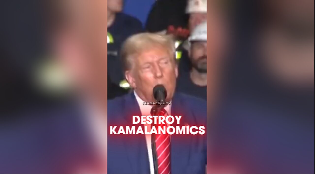 Trump Promises To Reverse Biden-Kamalanomics - 8/30/24