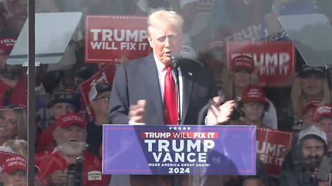 LIVE ~ President Trump Speaks at a rally in Gastonia, North Carolina ~ November 2 2024