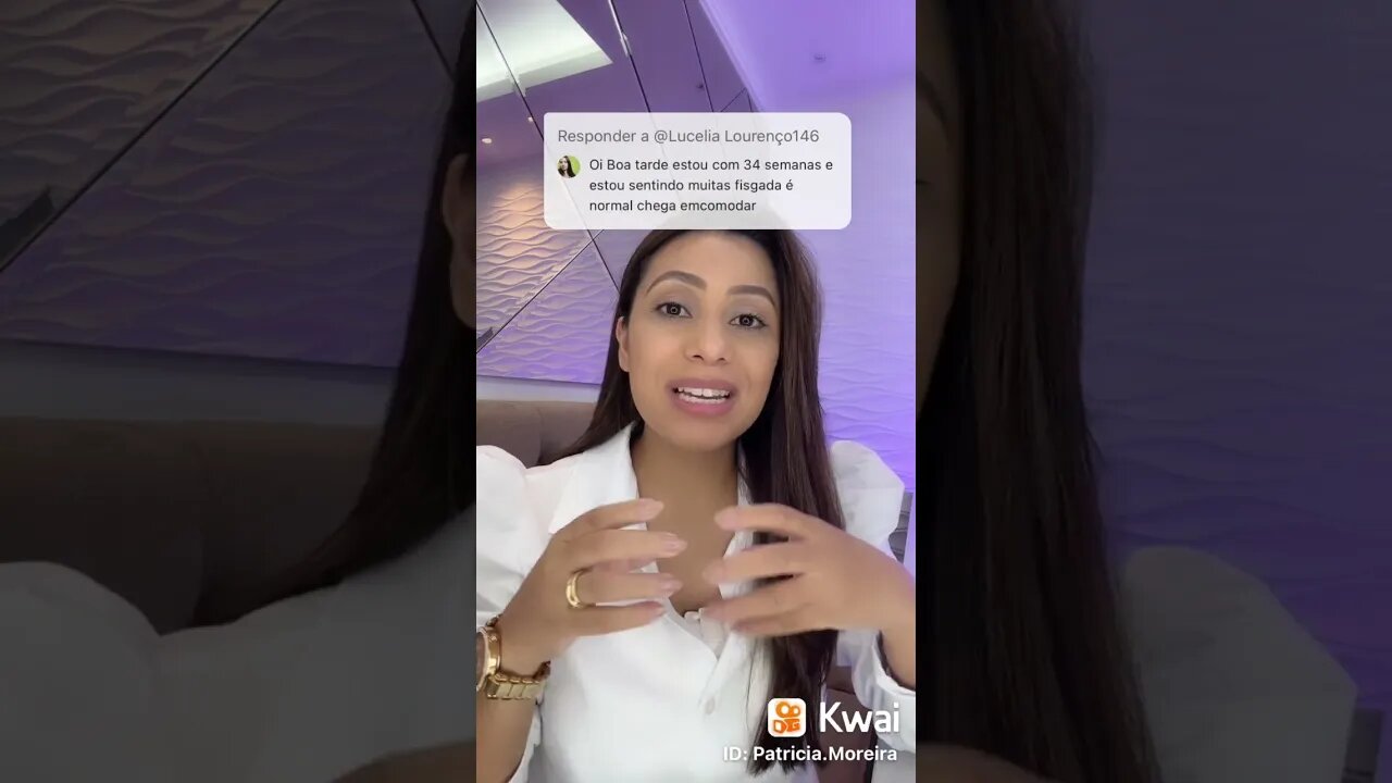 Estou sentindo muitas fisgadas é normal, estou com 34 semanas de gravidez