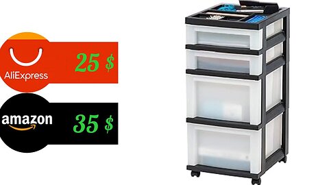 Plastic drawer