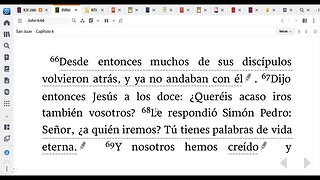Para que el que de él come, no muera