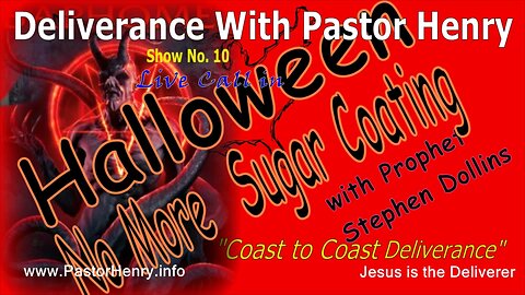 Halloween No More Sugar Coating | Show No. 10 | Special Guest Stephen Dollins
