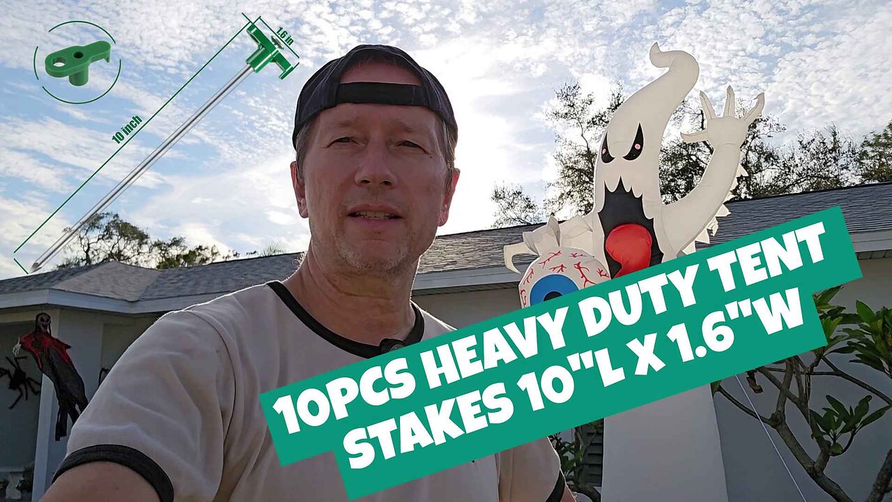 Heavy Duty Tent Stakes Review | Secure Inflatable Decorations & Tents with Ease (2024)