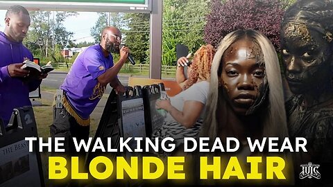 IUIC_ The Walking Dead Wear Blond Hair