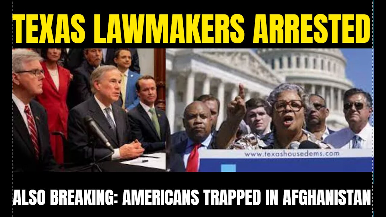 TEXAS Lawmakers Arrested: TX High Court lifts arrest protection order