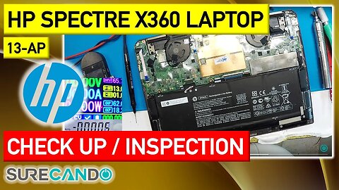 Restoring the HP Spectre X360 13-AP_ Assessing Damage & Type-C Port Replacement