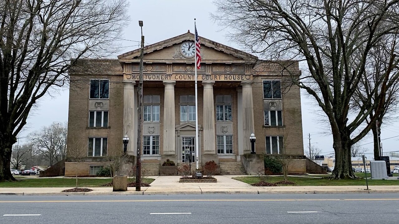 Walking tour of Troy, NC