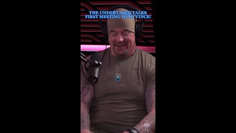 THE UNDERTAKER TALKS ABOUT HIS FIRST MEETING WITH VINCE!