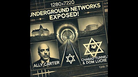 Dark Truths Unveiled: Ally Carter’s Claims, Chabad Lubavitch Tunnels & Dom Lucre’s Findings