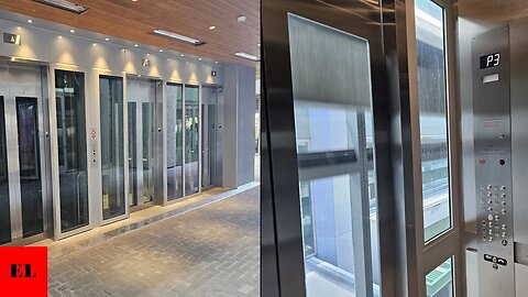 EPIC 2020 Thyssenkrupp Synergy Traction Elevators - Ally Parking Deck (Charlotte, NC)