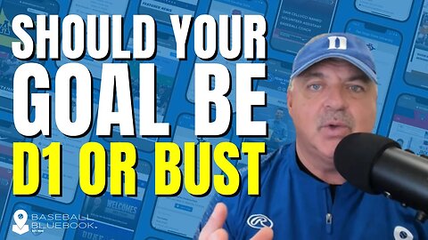 Should your student athlete's mindset be 'D1 or Bust'?