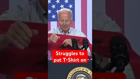 When Dr. Jill Biden isn’t available to help Joe get dressed…