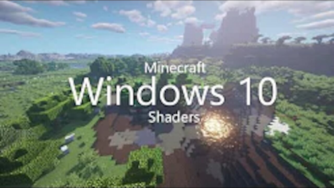 How to install shaders in Minecraft Windows 10 Edition.