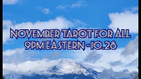 November Tarot for All