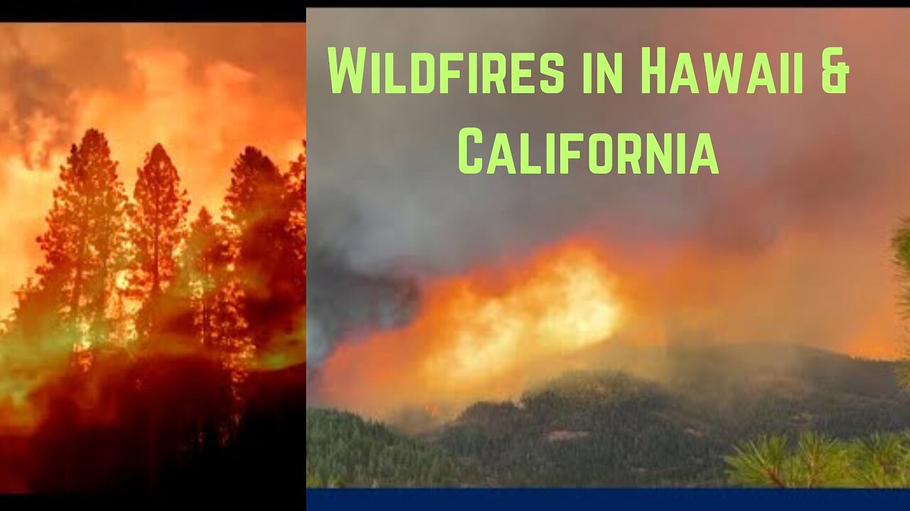 Devastating Wildfires in Hawaii & California: Thousands Displaced