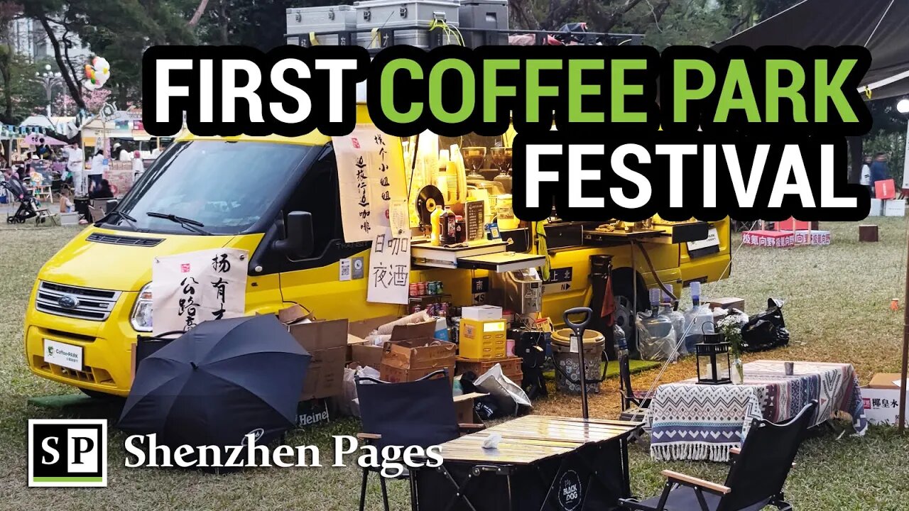 The 1st Coffee Park Festival in Shenzhen; Coffee Culture & History in China