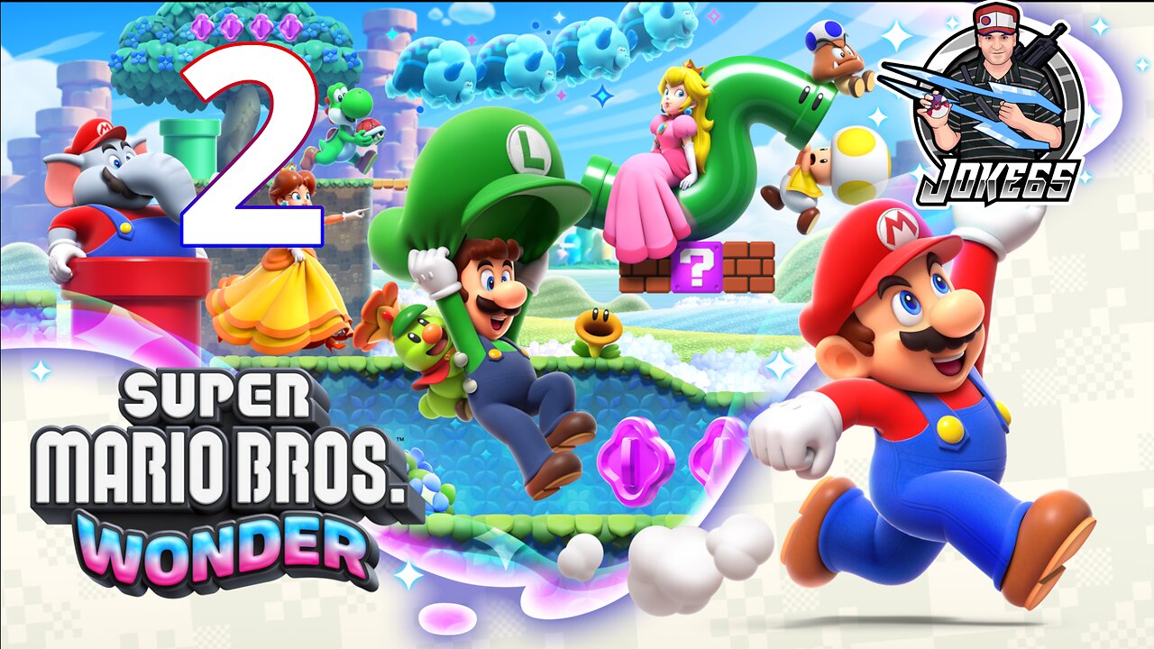 [LIVE] Super Mario Bros. Wonder | Steam Deck | ... High Up In The Clouds