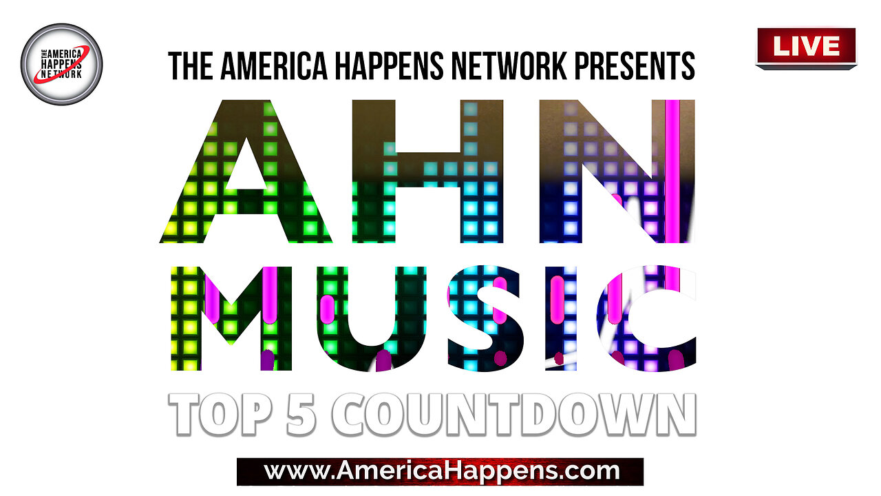 AHN Music Top 5 Countdown July 30, 2024 7pm PST, with Jairo Tomico